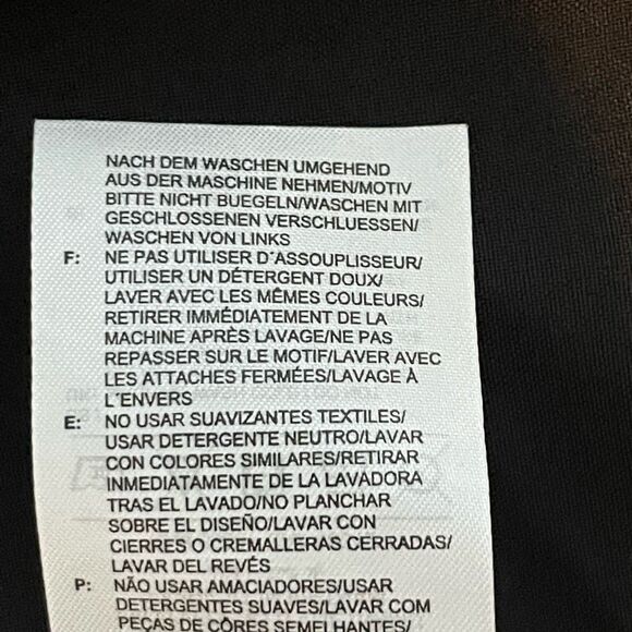 Adidas for Verizon Climastorm 3-Stripes Black Full-Zip Jacket 2XL - Picture 12 of 14